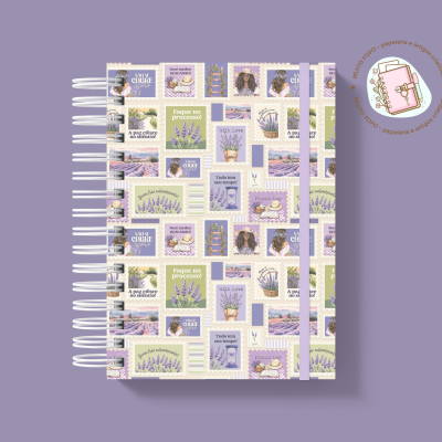 Caderno A5 Memórias De Provença