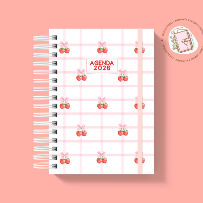 Agenda 2026 Morango & Cereja