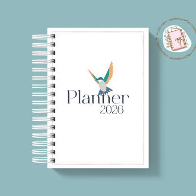 Planner Selos Pássaros