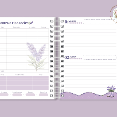 Agenda A5 Memórias De Provença