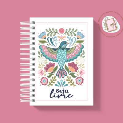 Caderno Seja Livre Para Voar