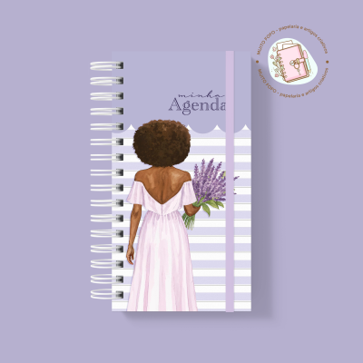Agenda Slim Lavanda Interior