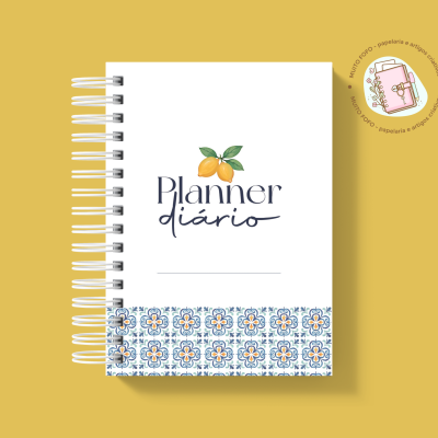Planner Diário Sicilian Stripes