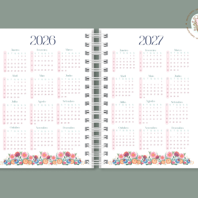 Planner Pouse Onde Florescer