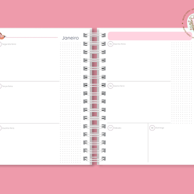 Planner Seja Livre Para Voar