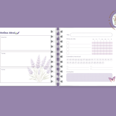 Planner Bouquet De Lavanda