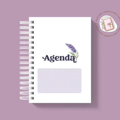 Agenda A5 Sonhos De Lavanda