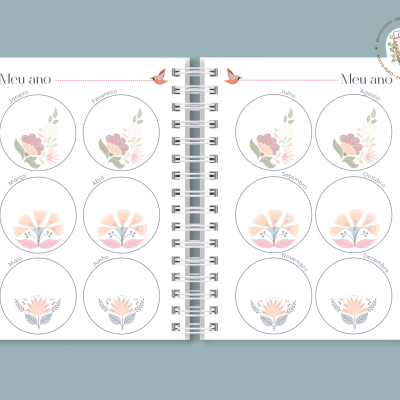 Agenda Birds And Flowers