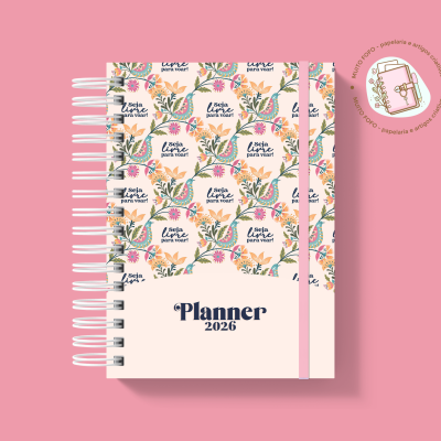 Planner Seja Livre Para Voar