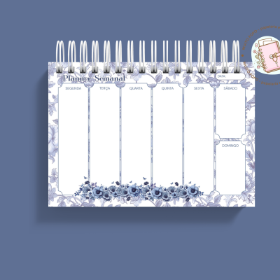 Planner Semanal Majestade Azul
