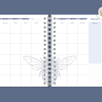 Planner Jardim Dos Pássaros