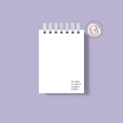 Bloco A6 Lavanda Interior