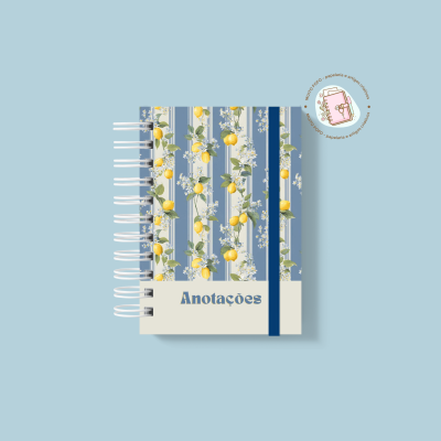 Caderno Lemon Bloom