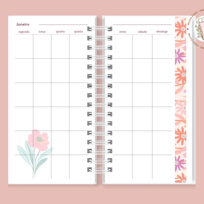 Planner Slim Mulher De Histórias