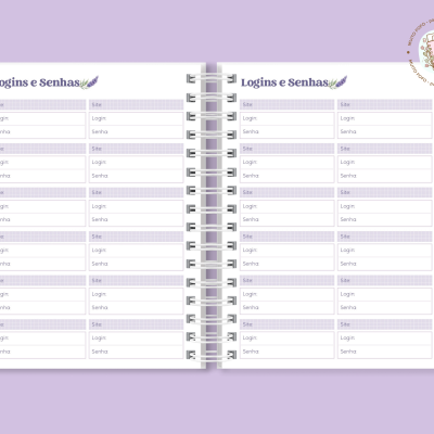 Agenda A5 Amor De Lavanda