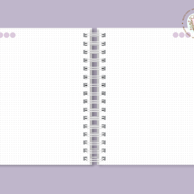 Caderno A5 Bouquet De Lavanda
