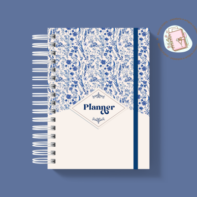 Planner Floresta Azul