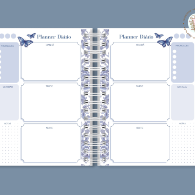 Planner Diário Entre Páginas