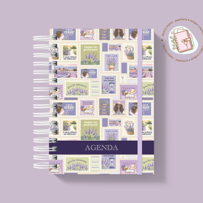 Agenda A5 Memórias De Provença