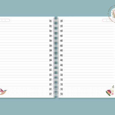 Caderno Selos Pássaros