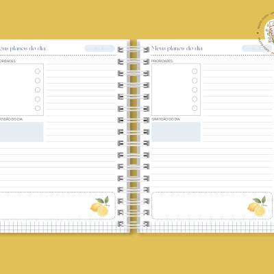 Planner Diário Sicilian Stripes