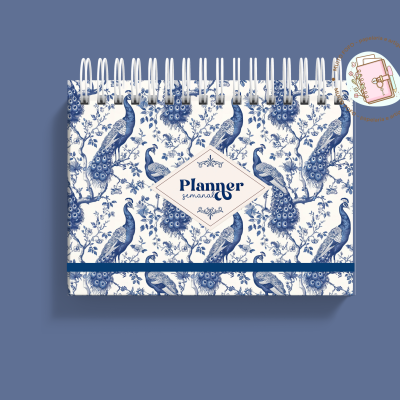 Planner Semanal Majestade Azul