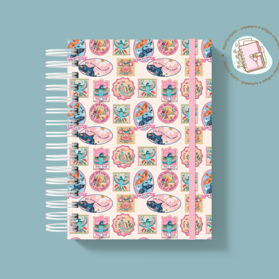 Caderno Selos Pássaros