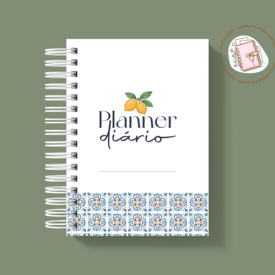 Planner Diário Lemon Bloom