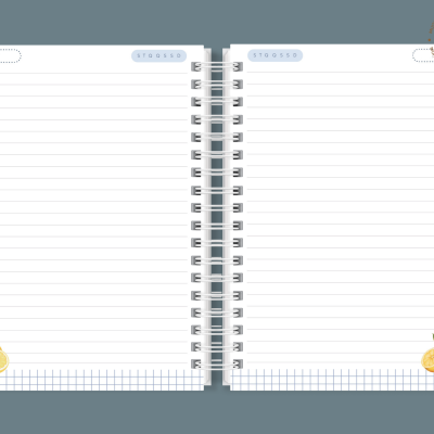 Caderno Grande Todo Dia
