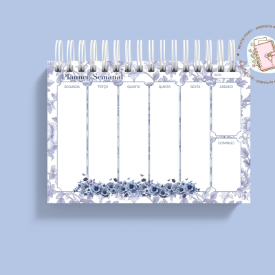 Planner Semanal Entre Páginas