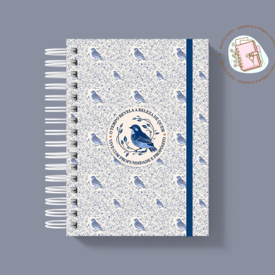 Caderno Pássaros Em Harmonia