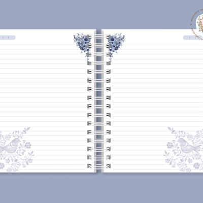 Caderno Borboletas De Inverno