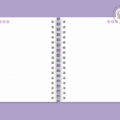 Caderno A5 Jardim De Lavanda