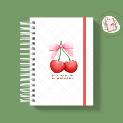 Agenda 2026 Cereja com Laço