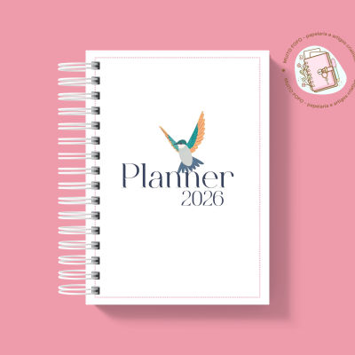 Planner Seja Livre Para Voar