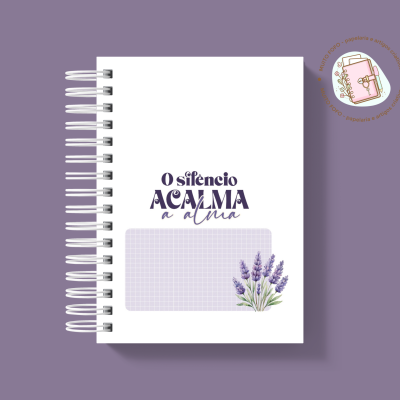 Caderno Lavanda