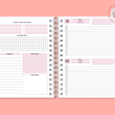 Agenda 2026 Morango & Cereja