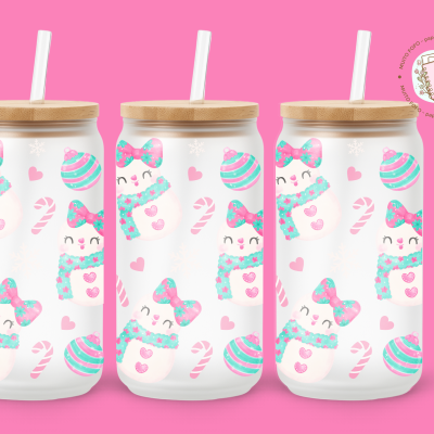 Copo Boneco Doce de Neve