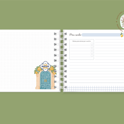 Caderno Dos Sonhos Summer Flow