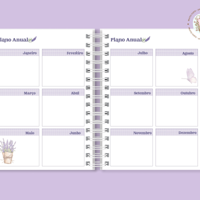 Agenda A5 Amor De Lavanda