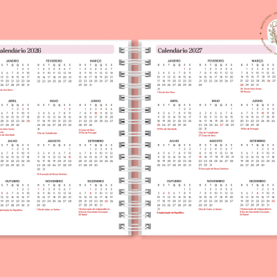 Agenda 2026 Morango & Cereja