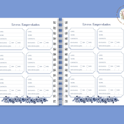 Caderno Leitura Floresta Azul