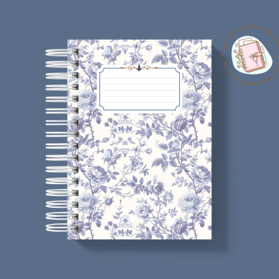 Caderno Majestade Azul