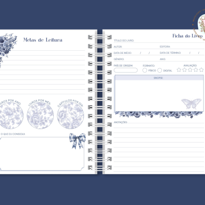 Caderno Leitura Entre Páginas