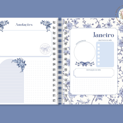 Planner Majestade Azul