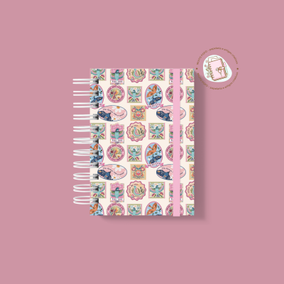 Caderno Selos Pássaros