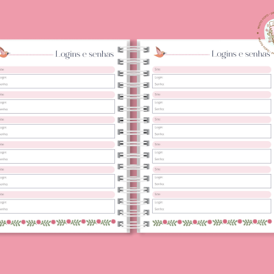 Planner Seja Livre Para Voar