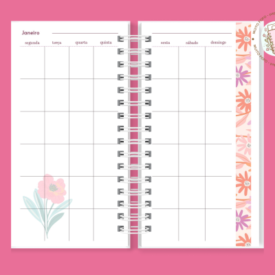 Planner Slim Cuidar É Amor