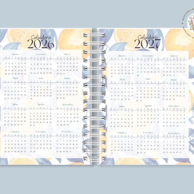 Planner Blue Mosaic