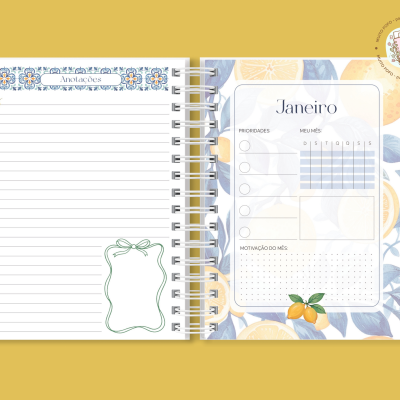Planner Sicilian Stripes